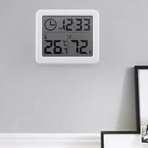 초박형 심플 가정용 온도계, 실내 건조 습도 계량기, 스마트 홈, 전자 디지털 온습도 계량기 