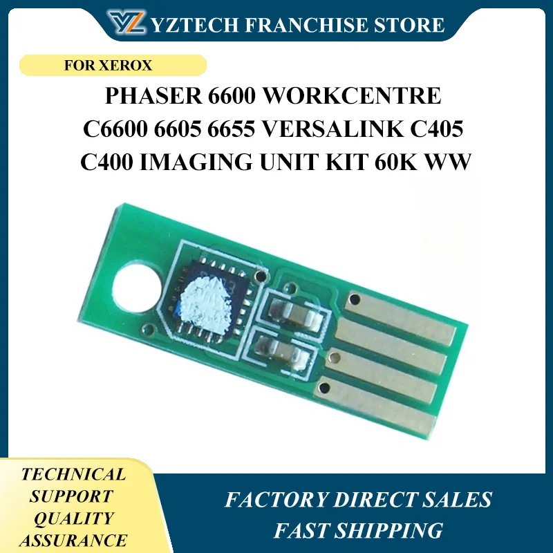 

12pcs Drum Chip 108R01121 For Xerox Phaser 6600 WorKCentre C6600 6605 6655 VersaLinK C405 C400 Imaging Unit Kit 60K WW