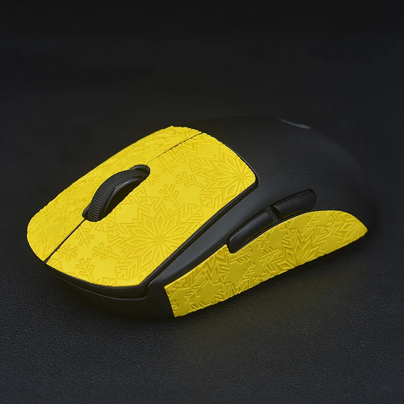 Cinta de agarre para ratón, pegatina artesanal para patines, piel de lagarto antideslizante, chupar el sudor para Logitech G Pro X superligero GPW inalámbrico sin ratón