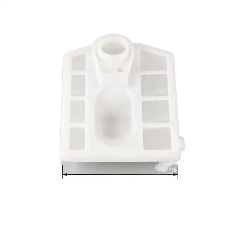 チェーンソー伐採用 52/58 エアフィルター - 大型の白いプラスチックアクセサリー