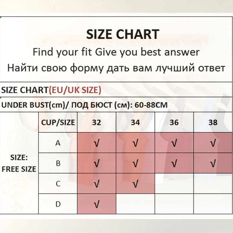 حمالة صدر نسائية من القطن ماركة FINETOO حمالة صدر مثيرة مبطنة بفتحة رقبة على شكل مثلث وصدرية بلون سادة ملابس داخلية مثيرة وبدون خياطة