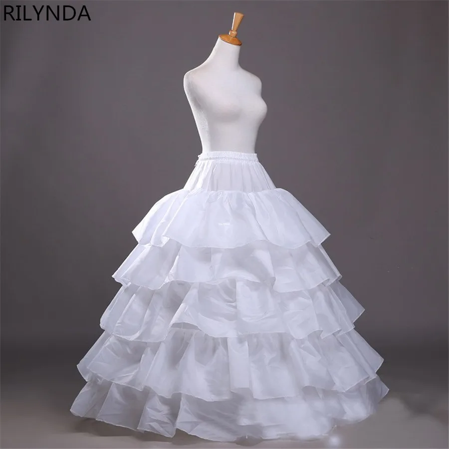 Bridal Wedding Petticoat Underskirt Ball Gown Crinoline Slip Underskirt Bridae Prom Dress Petticoats image 4
