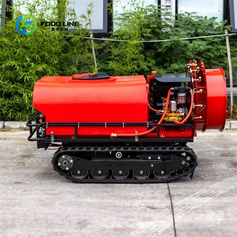 customized crawler type agricultural mist sprayer with high efficiency for orchard pest control bulk order discount