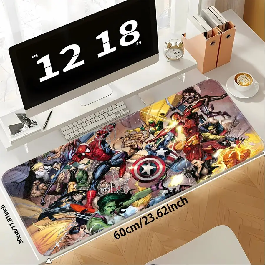 Marvel Hero Cool Mouse Pad Game Console Pad Keyboard Mouse Pad Computer Laptop Pad Desk accessories office Pad rubber