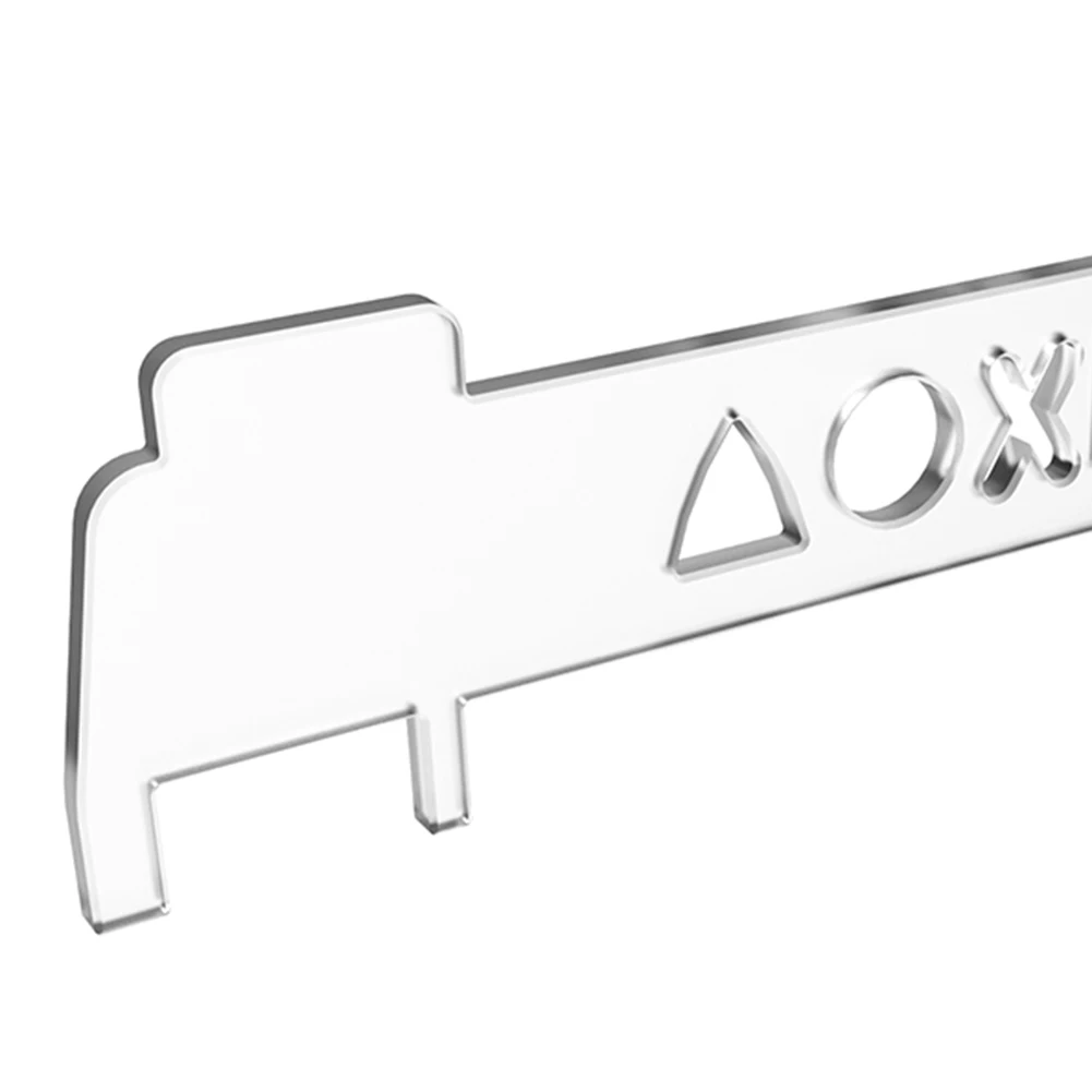 ل PS5 سليم وحدة التحكم الأفقية حامل سطح المكتب قاعدة دعم حامل الاكريليك المضيف تخزين الرف شفافة ل بلاي ستيشن 5 سليم