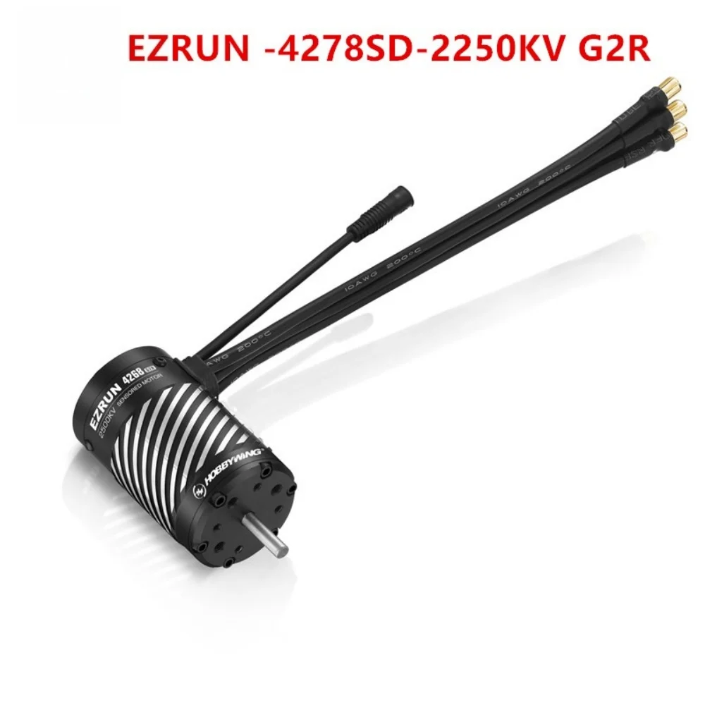 FATJAY Hobbywing Power System Combo EzRun MAX8 G2S 160A Sensored Brushless 3-6S ESC and 2250KV 2500KV Motor for 1/8 Car Buggy