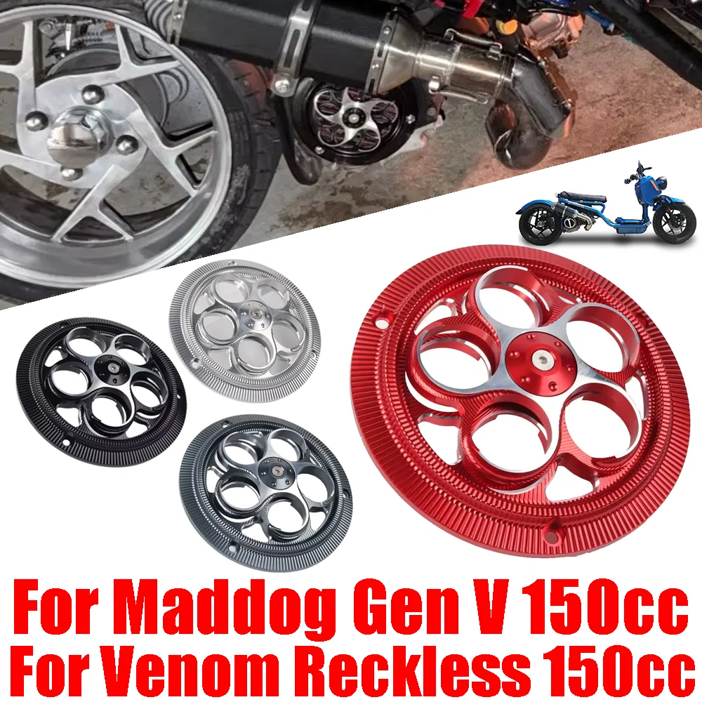 For Maddog Gen V 150 150cc For Venom Reckless 150 Motorcycle Accessories Cooling Rotating Fan Cover Engine Cooling Guard Protect