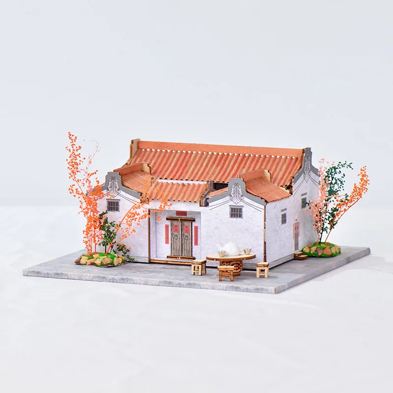 

Diy Wooden Doll Houses Miniature Building Kits With Furniture Led Lights Chinese Ancient Casa Dollhouse Toys For Adults Gifts