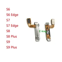 For Samsung Galaxy S6 S7 S8 S9 Edge Plus Power Volume Button Flex Cable Side Key Switch ON OFF Control Button