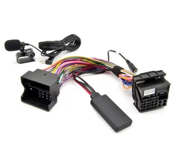 BLUETOOTH AUX IN ADAPTER For Ford Fiesta Mondeo MK3 Focus MK2 Fusion C-Max S-Max Galaxy Transit 6000CD Radio