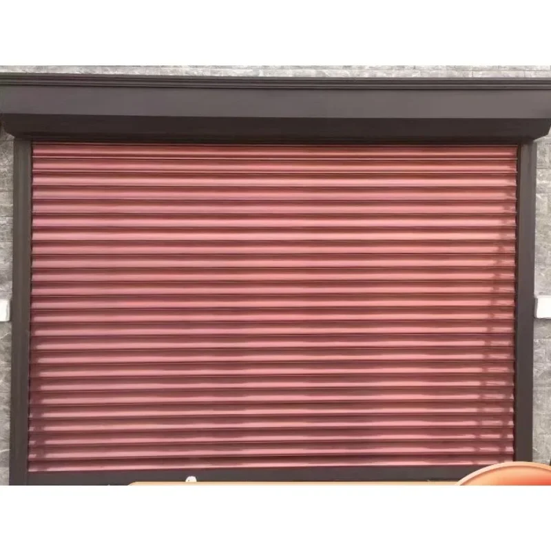 Garage rolling shutter door, villa high-grade aluminum alloy rolling shutter door