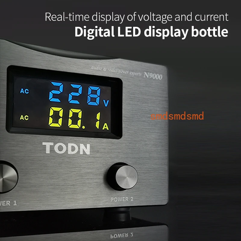 Audio Noise AC Filter Conditioner  Purifier Surge Protection with EU Outlets Power Strip