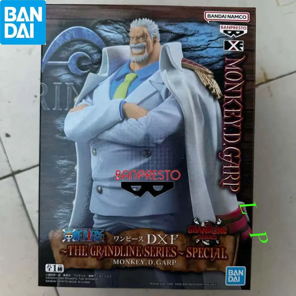 

Banpresto BANDAI ONE PIECE Monkey D Garp GRANDLINE новые точечные товары, аниме-фигурка, модель, настоящая игрушка в штучной упаковке