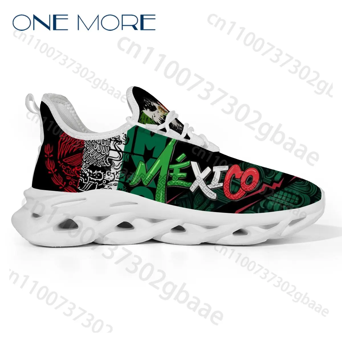 Unisex Exclusive Mexico Flag Youth Adult Shoes Hot Selling Simple Fashion Durable Man Woman Lace Up Trainers Free Shipping Gift