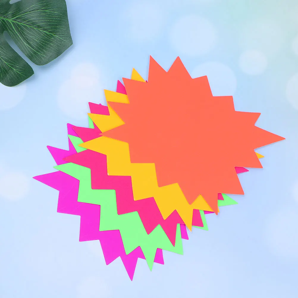 80pcs Explosion Sticker Price Tags Lightweight Fruit Vegetable Meat Aquatic Sale Labels Promotional Signs Folder Labels