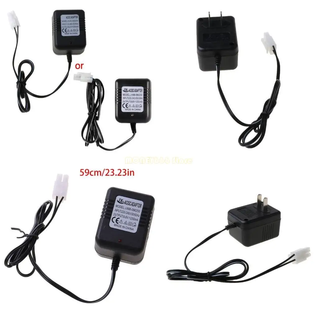 Caricatore Batteria Rc F62C Per Batteria Nimd Nimh Nimh Da 9,6 V Connettore Caricabatterie A Da 250 Per Hobby Rc-image
