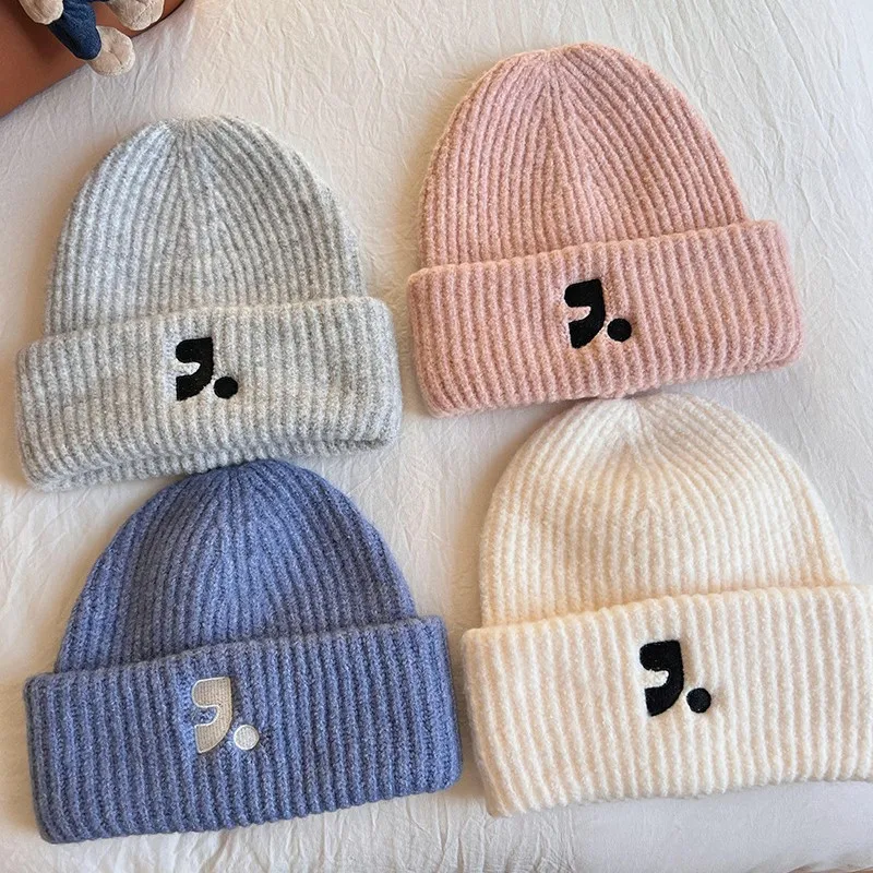 

2025 Autumn And Winter New Style Knitted Fuzz Line Hat Suitable Both Men And Women Warm Hat Versatile Piled Hat Fashionable