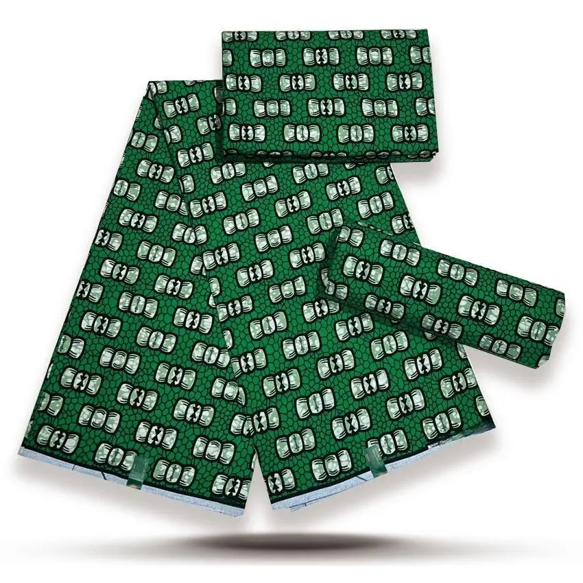 2025 جديد جودة عالية مضمون حقيقي الطباعة الأفريقية الشمع الحقيقي لخياطة فستان الحفلات النسيج أنقرة تصميم القطن لينة Pagne #1