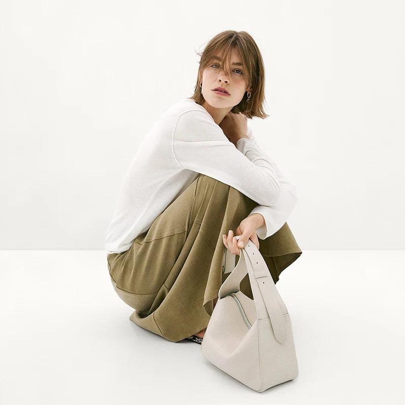 LINJER ICKLIN-Sac à Main en Cuir group pour Femme, Sacoche de Styliste de Luxe, Fourre-Tout à la Mode, Nouvelle Collection 2025