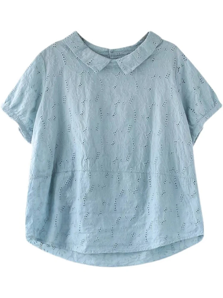 الصيف القطن الكتان فضفاض irt ort Sve طوق الطفل الصينية التقليدية Sle المرأة Faion عادية Ne الأعلى