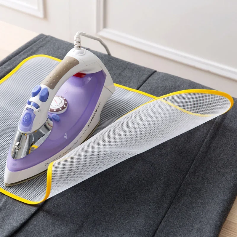 Cloth Protection Pressing Net Insulation Ironing Board Pad Cover, Prevent Pressing Pad Mini Ironing Heat Resistant Ironing Cloth