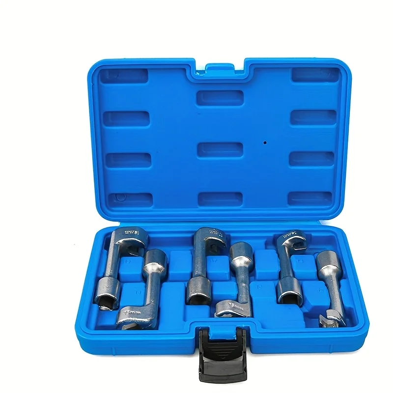 6 teile/satz Diesel Kraftstoff Injektor Linie Injektion Steckschlüssel Set Kraftstoff Injektion Rohr Steckschlüssel für Auto Reparatur