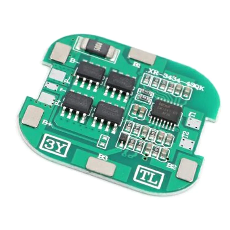 New 2Pcs 4S 8A 14.8V 18650 Li-Ion Lithium Battery Charge Board Sweeping Machine Solar Lithium Battery Protection Board