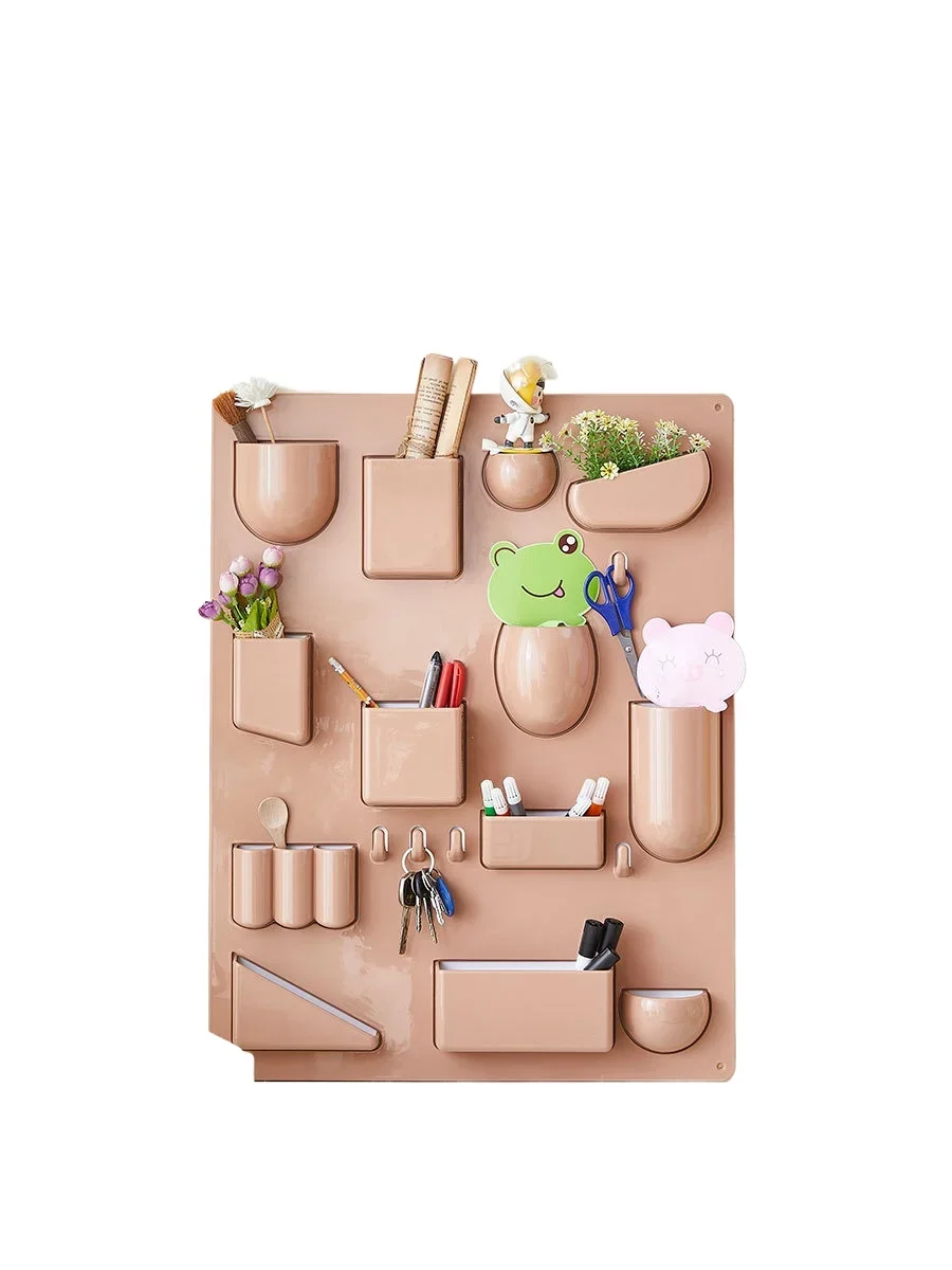 

Wall storage rack, desktop finishing, creative wall hanging, wall ornament display rack, decorative props recommended by blogger