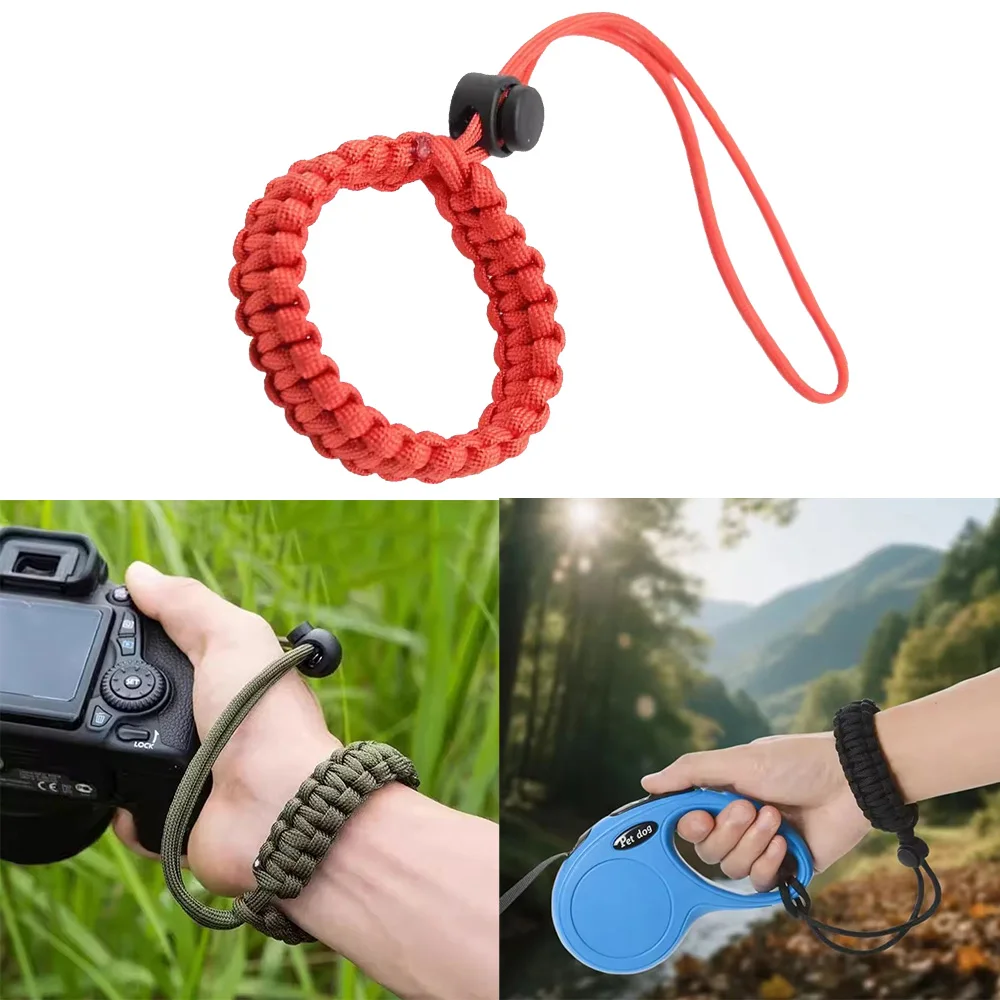 

DSLR Camera Wristband Anti-Lost Rope for Insta360 X5/X4 DJI Action 5/4 GoPro Hero 13/12 Action Camera