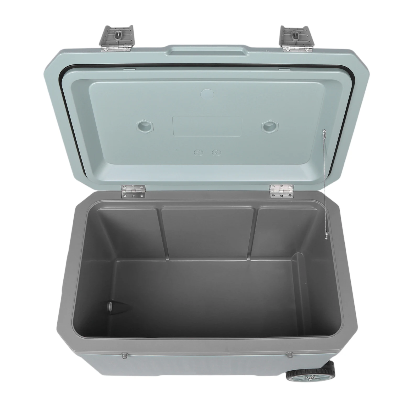 

Портативный изотермический контейнер для автомобиля 70 л, пластиковый, на 30% легче, чем ротоформованный, с ручкой, для барбекю и кемпинга