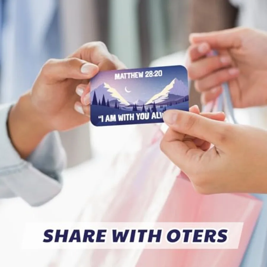 300 قطعة من بطاقات آية الكتاب المقدس كودوس، بطاقات تأكيد الصلاة، هدايا مسيحية، اقتباس ملهم صغير للنساء والطالبات #5