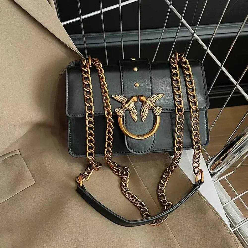 2026 Frühjahr/Sommer Kleiner Vogel Geprägte Unterarm-Schultertasche Neue Casual-Handtasche Ketten-Umhängetasche Geeignet für Frauen.689 – Detail 10