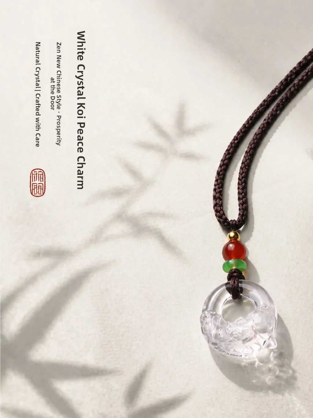 natural-white-crystal-koi-fish-pendant-safe-lock-charm-for-students-mobile-phone-keychain-bag-accessory-unisex-good-luck-charm