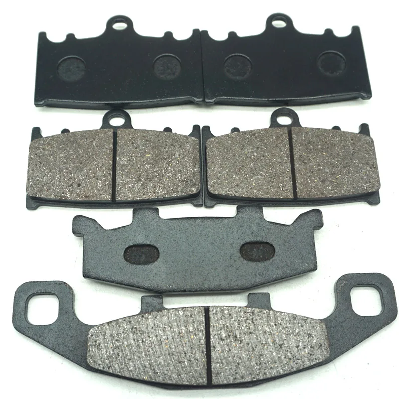 Motorcycle Front Rear Brake Pads For KAWASAKI ZX600 Ninja ZX-6 1990-1993 ZZR600ZX 1990-1992 ZX 600 ZX6 ZZR600 ZX ZZR 600ZX