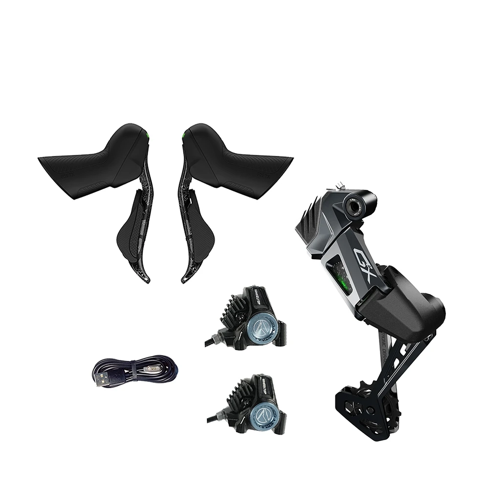 

EDS GeX 7-14s Wireless Electronic Bicycle Gear Shifter Set Bluetooth-connected Bicycle Derailleur For Gravel Bike