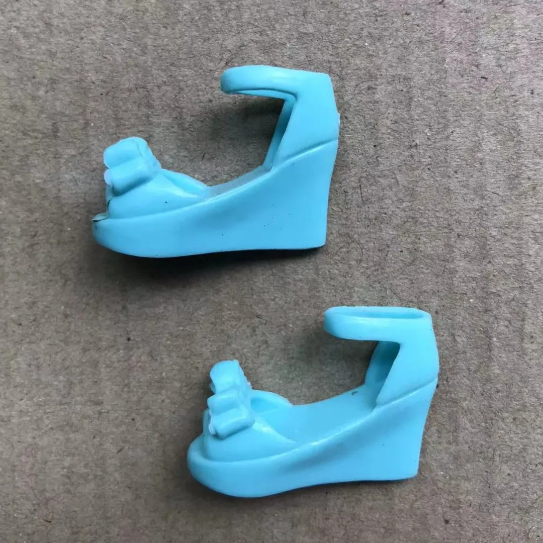 1/6 Puppe Schuhe Sandalen Bunte Puppe Zubehör Kinder DIY Puppe Dekoration Teile Original Puppe Dekore Schuhe – Detail 2