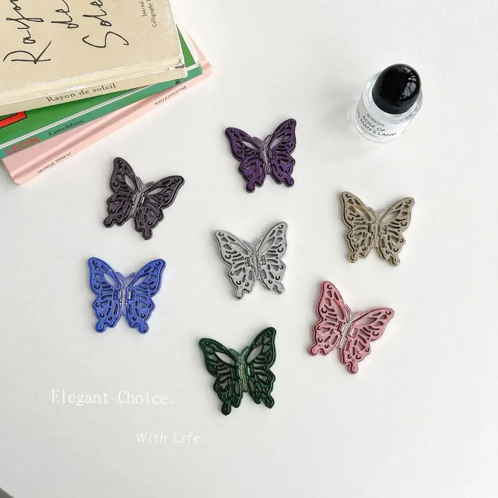 Nowy Modny Mini Uchwyt na Telefon Samoprzylepny Akcesoria Naklejka na Tył Składany Kreatywny Wspornik Uniwersalny