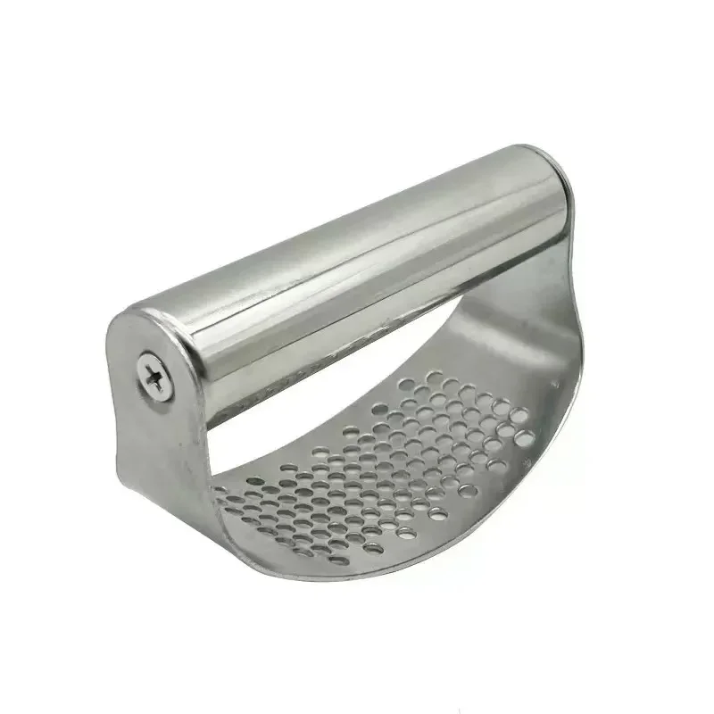 Manual Stainless Steel Garlic Press Squeezer Rocker Crusher for Ginger And Garlic Mince Kitchen Cutting Tool Gadgets