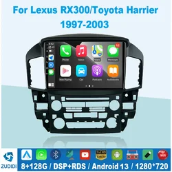 Car Radio For Lexus RX300/Toyota Harrier 1998 1997-2003 Android 10 Multimedia Video GPS Navigation 2 Din No DVD Player