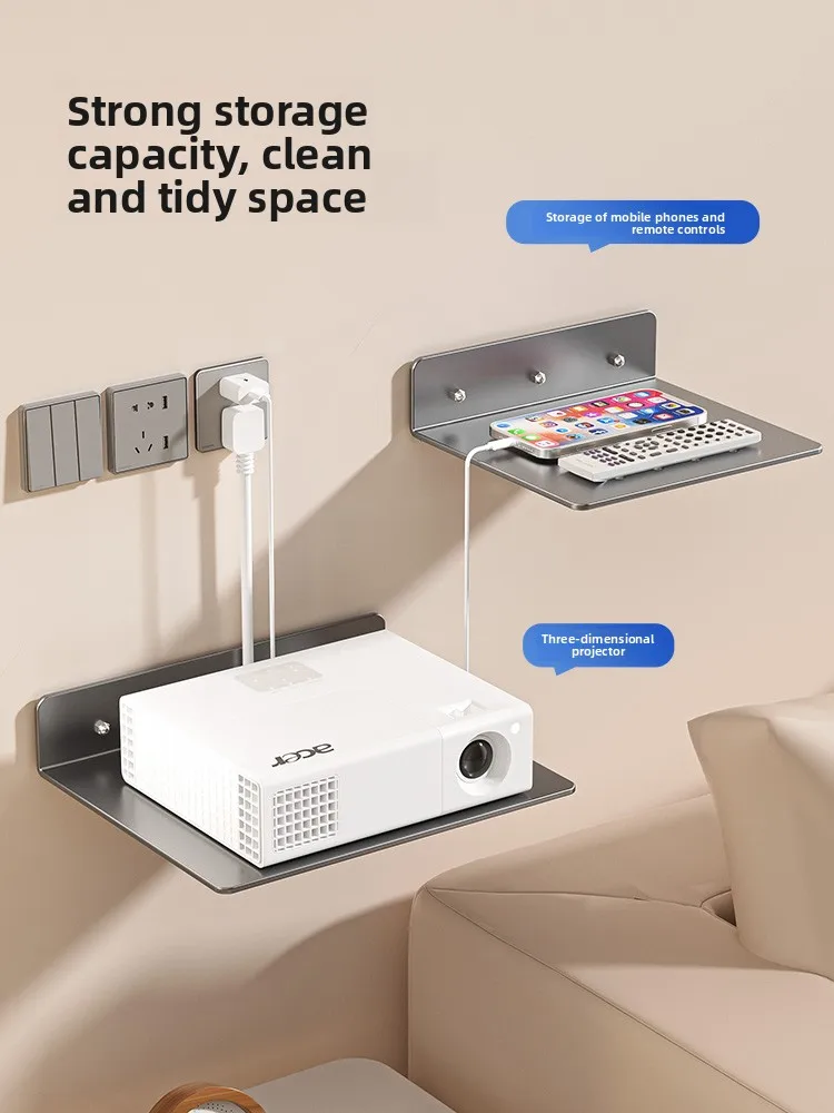 Router a parete Storage Ra TV Box Supporto per proiettore Elfo in metallo Soggiorno Organizzazione Strumento Fiing Generale
