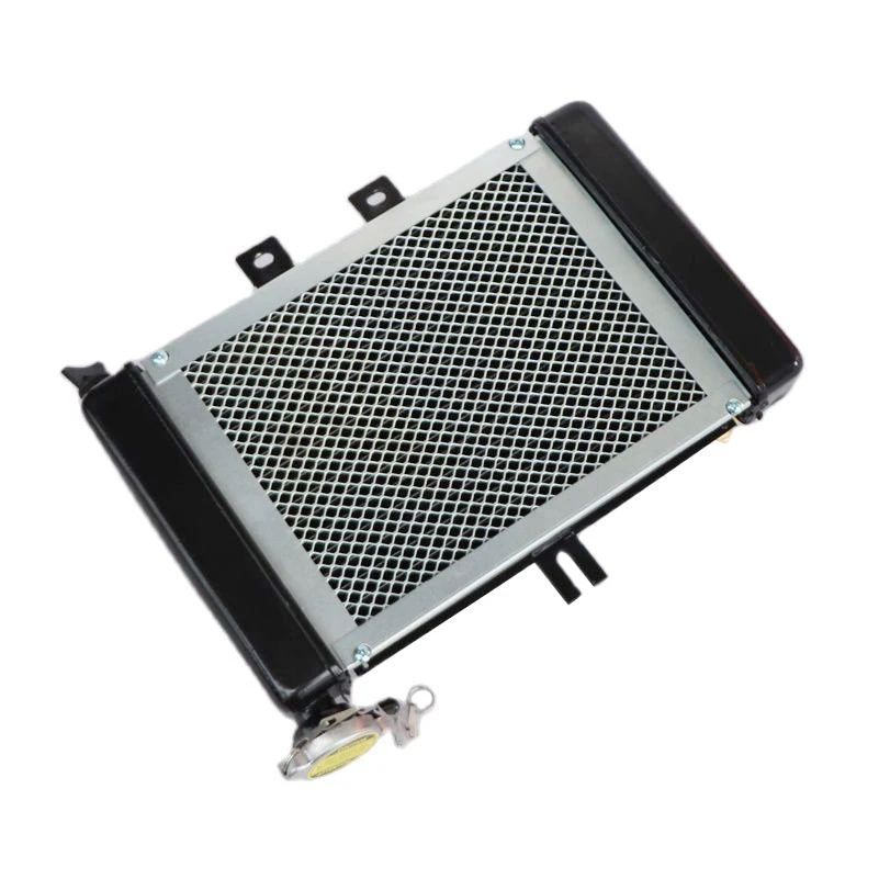 Universal Aluminum Motorcycle Radiator Cooling Water Tank Motorcycle Accessories For Moto ATV UTV Dirt Bike 150-250cc view 5