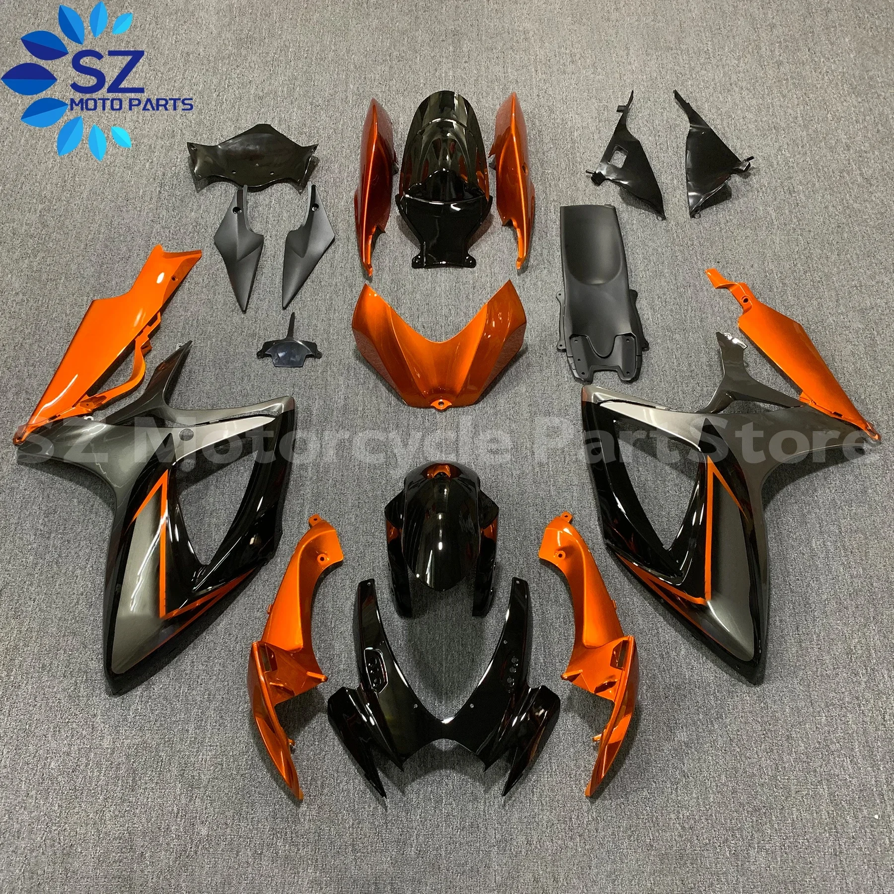 

Motorcycle Fairings Set for Gsxr600 Gsxr750 K6 2006 2007 Full Body Fairing Parts Gsxr Gsx-r 600 750 06 07 Bodyframe Plastic Cowl