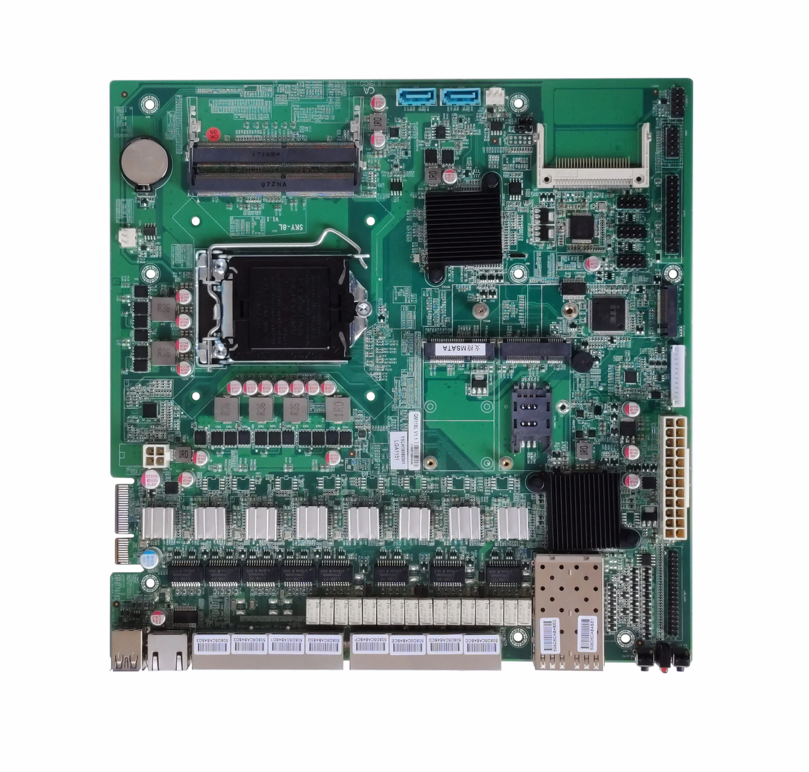Manufacturer Industrial Mainboard With 7th Gen Processor Motherboard QM118L Series VGA LVDS