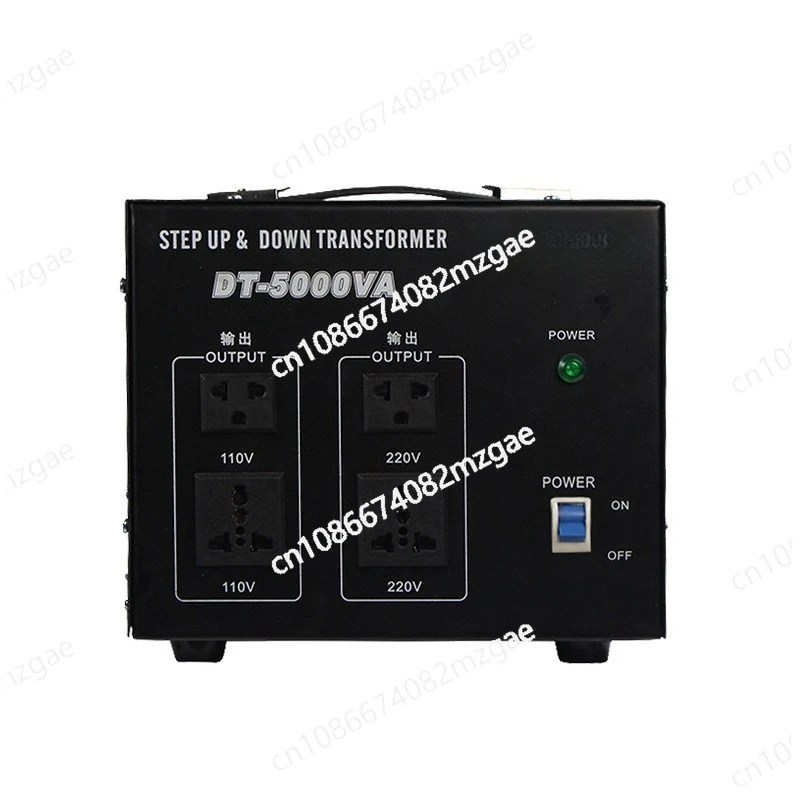 DT100-750w power converter 220v to 110v horizontal small power transformer household low frequency