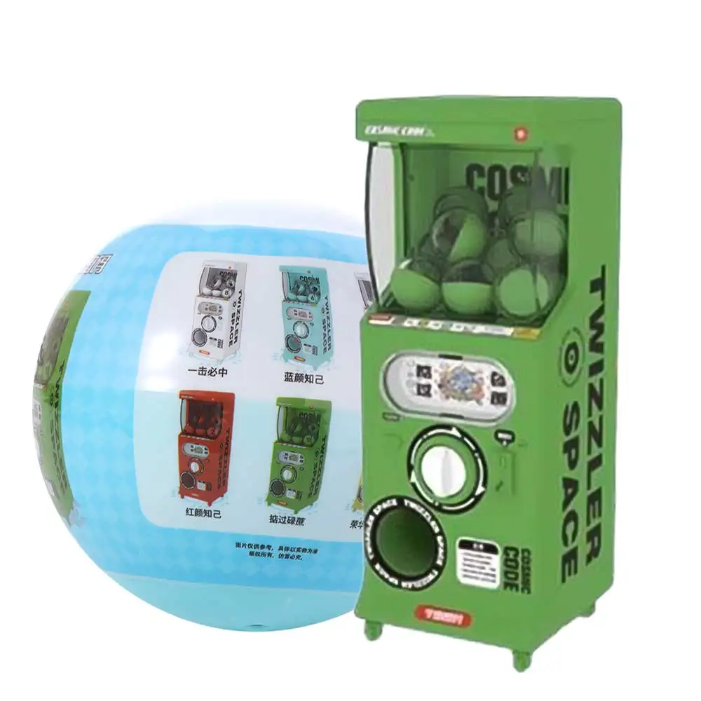 Desktop Decoration Capsule Toys Play House Miniature Items Egg Twister Machine Plastic Ornaments Gachapon Machine
