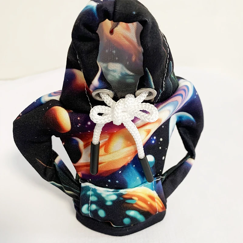 Universal Shift Lever Collars Hoodie Knob Hoodies Car Gear Shift Knob Cover Change Lever Sweatshirt Hoodie Gear Shift Knob - Image 4