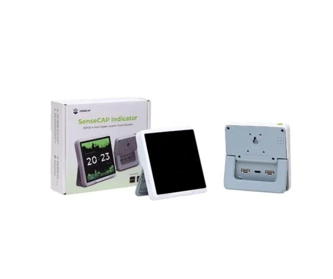 

114993071 SenseCAP Indicator + D1Pro (Alpha) 4" Touch Screen ESP32S3 & RP2040 tVOC Sensor CO2 Sensors