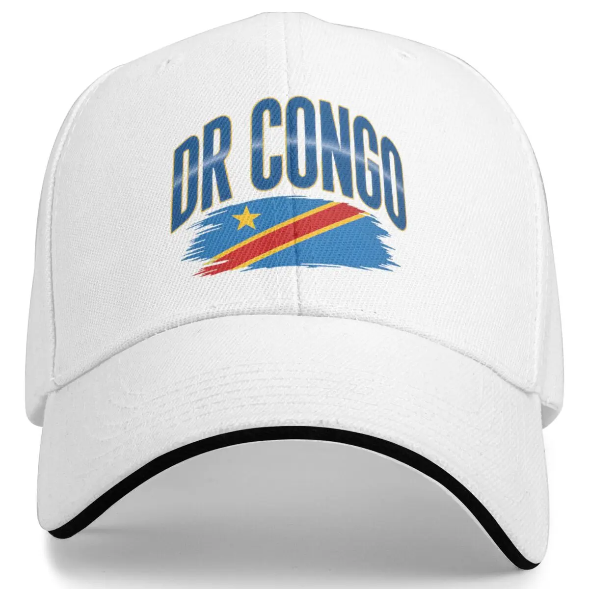 Republic Of Congo Casual Baseball Cap Summer Trucker Hat High Quality Hunting Camping Hip Hop Hats Men Women Baseball Caps