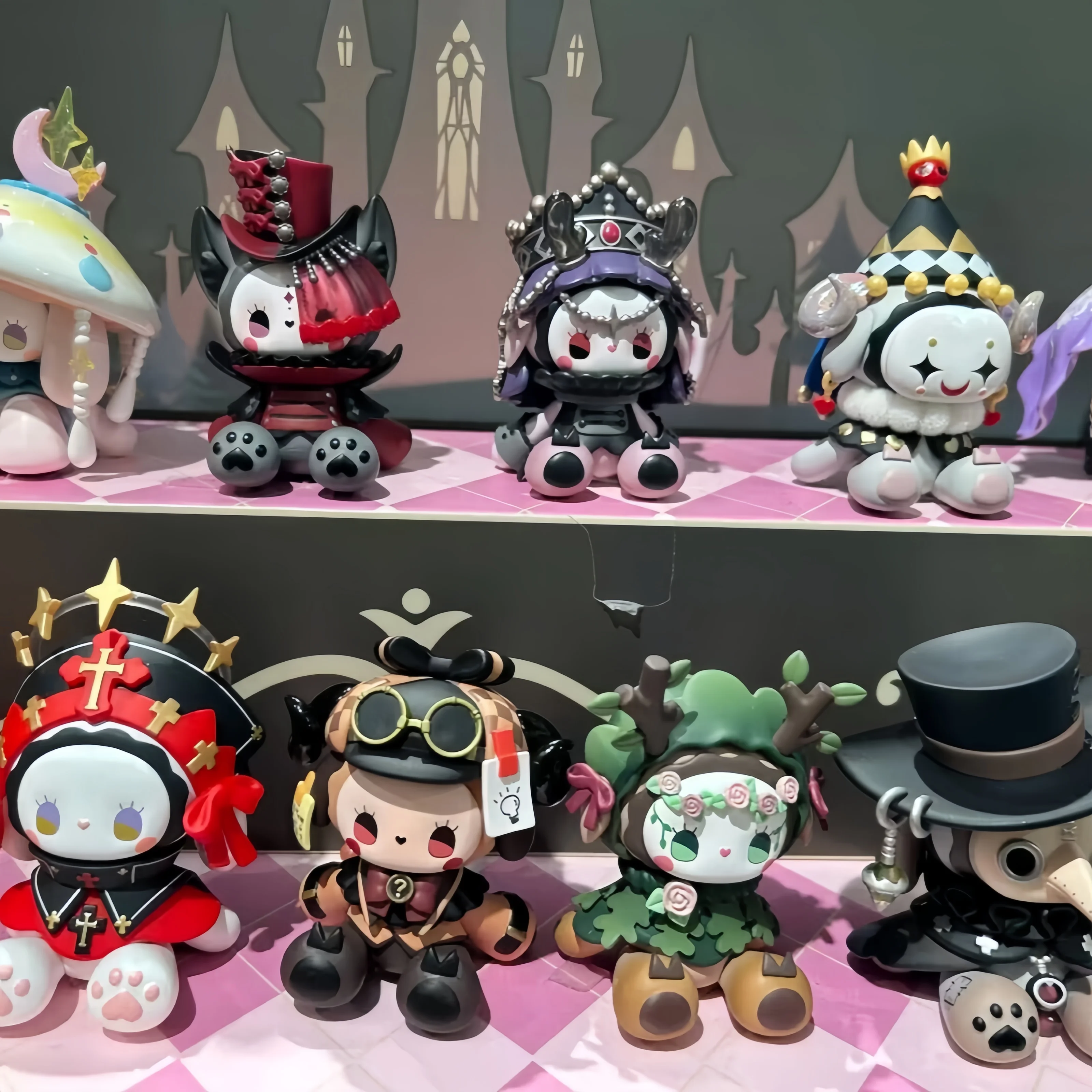 

Фигурка Kawaii Lucky Mystery Box Эмма Тайный Лес Лесная Вилла Серия Слепая Коробка Сюрприз ПВХ Для Хэллоуина Рождественские Подарки