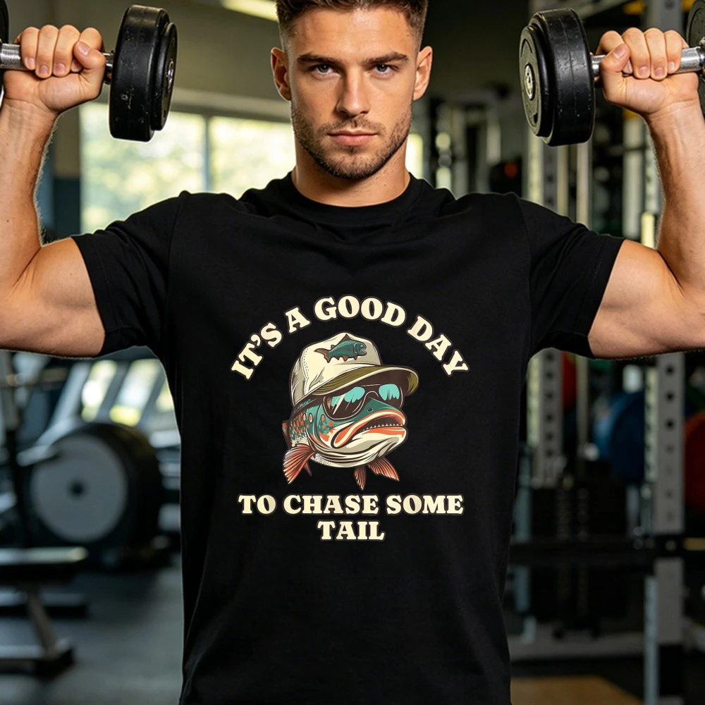 Catch Fish and Laugh Hard with This Fishing Pun T-Shirt Cool Trout Fishing Men Cotton Tshirt Fashion Unisex Outdoor Angler Tees